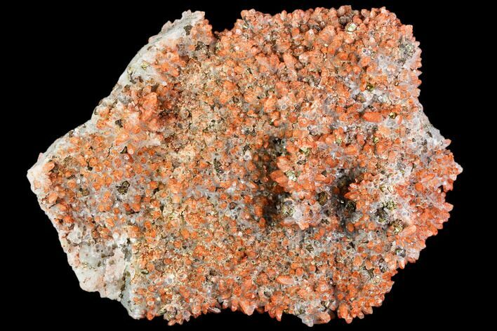 Hematite Encrusted Quartz with Pyrite - China #112393
